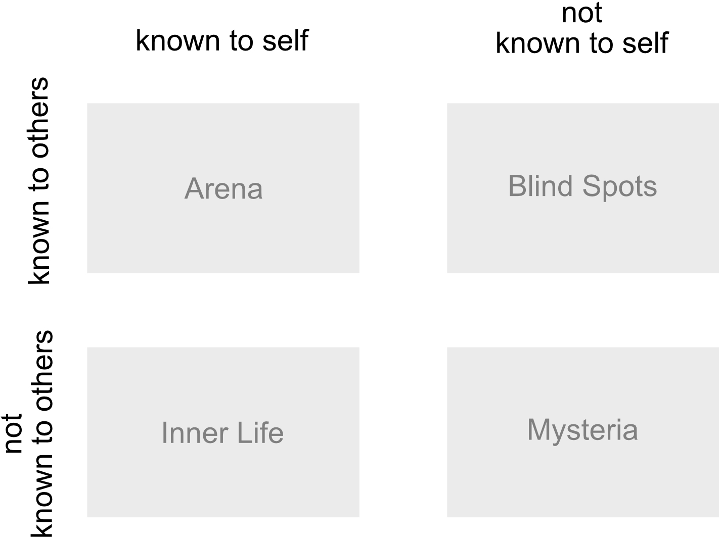 Joahri Window for High Performance Coaching